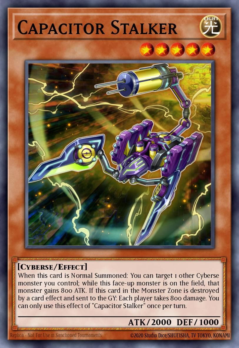 Capacitor Stalker #CIBR-EN002