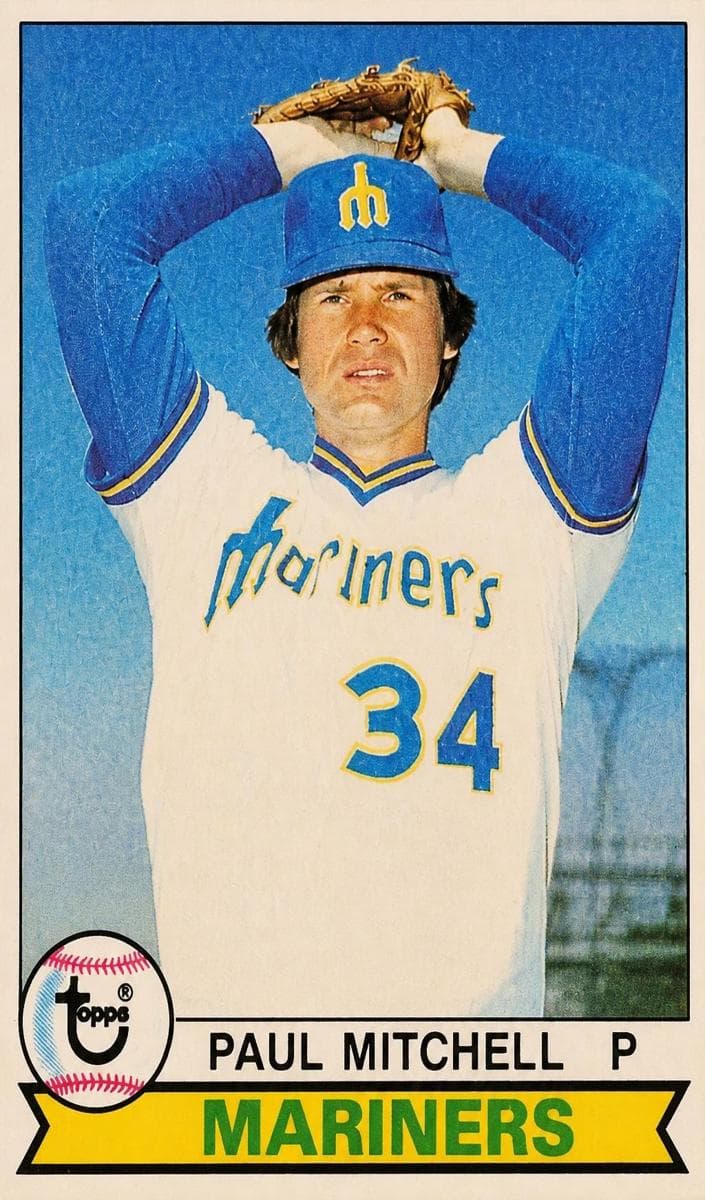 Paul Mitchell 1979 topps Topps