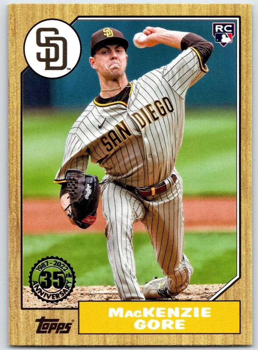 MacKenzie Gore 2022 topps Topps Update