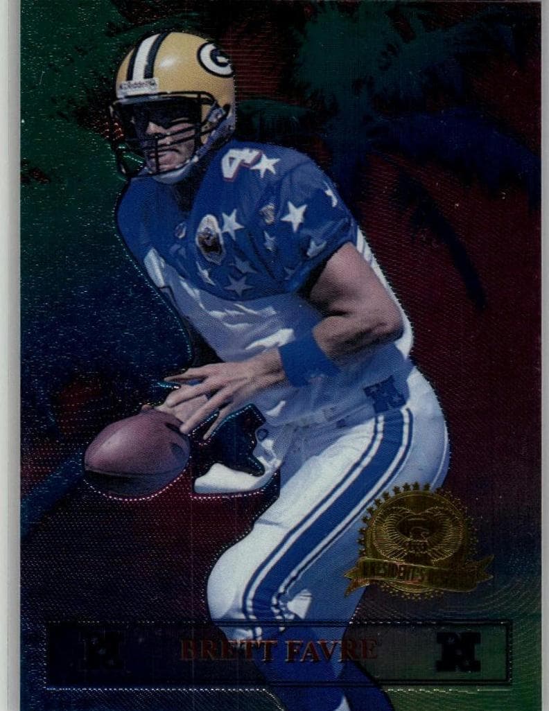 Brett Favre 1996 panini