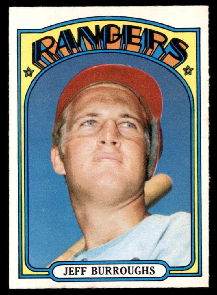 Jeff Burroughs 1972 topps