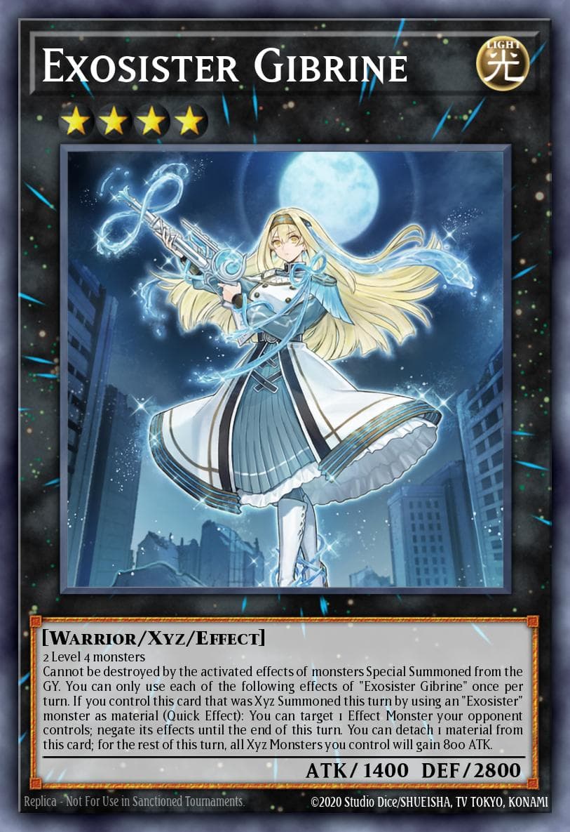 Exosister Gibrine 2022 Yu-Gi-Oh!