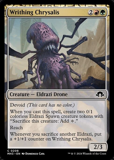 Writhing Chrysalis 2024 Magic: The Gathering Modern Horizons 3