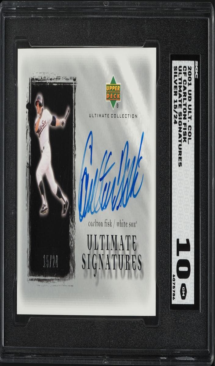 Carlton Fisk 2001 upper-deck
