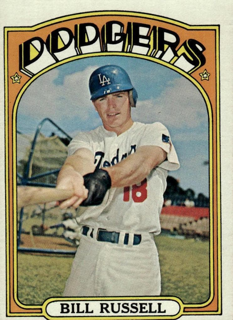 Bill Russell 1972 topps Topps