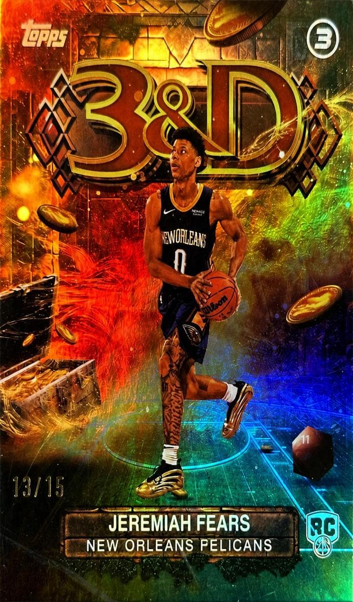 Jeremiah Fears 2025 topps Topps 3