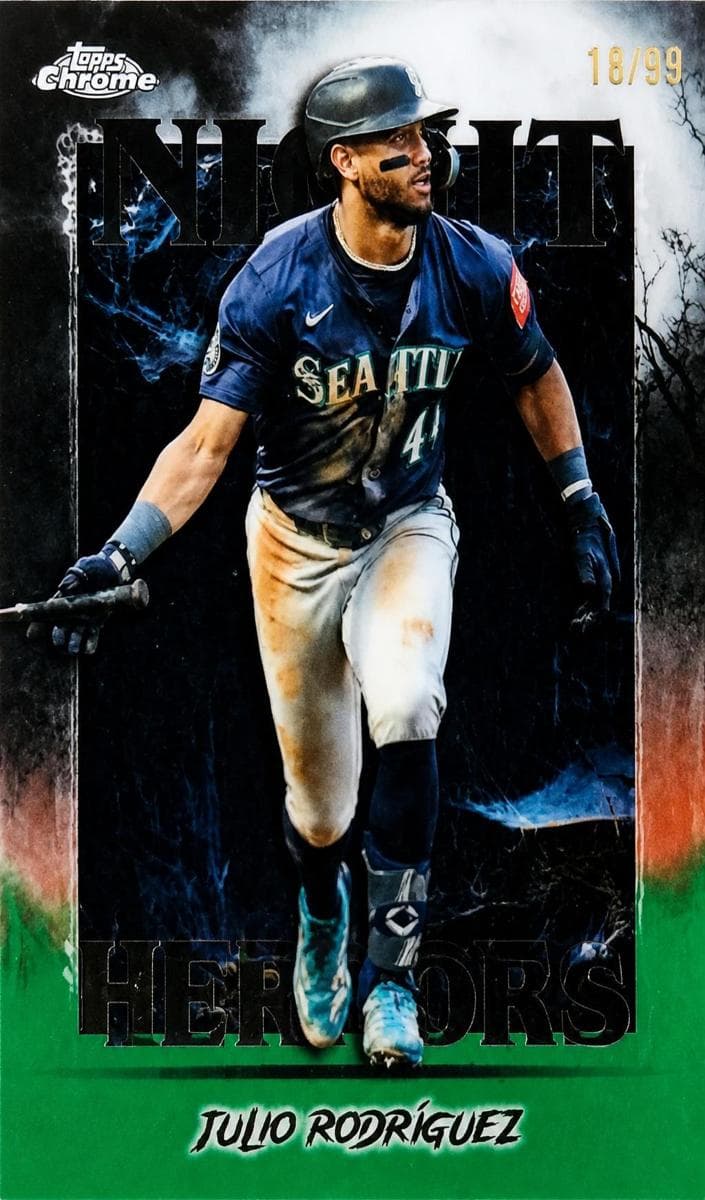 Julio Rodríguez 2025 topps Topps Chrome Update