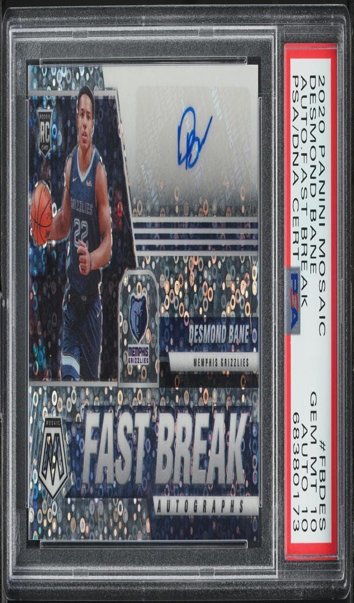 Desmond Bane 2020 panini Panini Mosaic