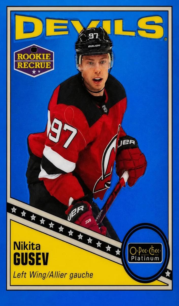 Nikita Gusev 2019 topps O-Pee-Chee Platinum