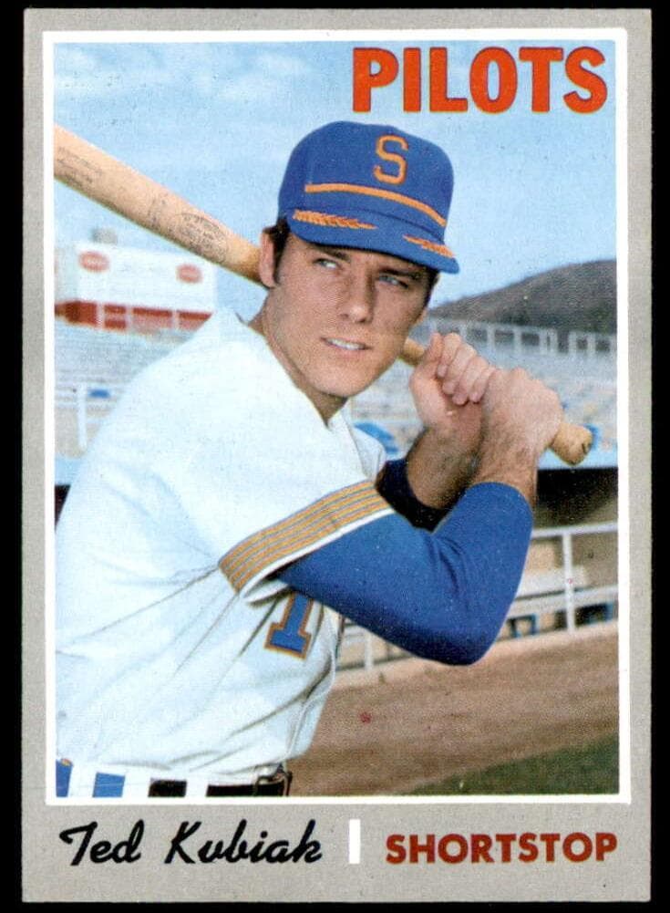 Ted Kubiak 1970 topps Topps