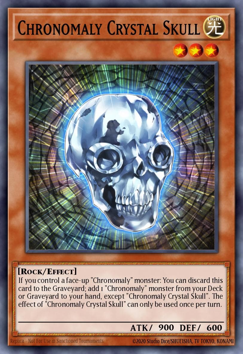 Chronomaly Crystal Skull 2012 Yu-Gi-Oh! Return of the Duelist
