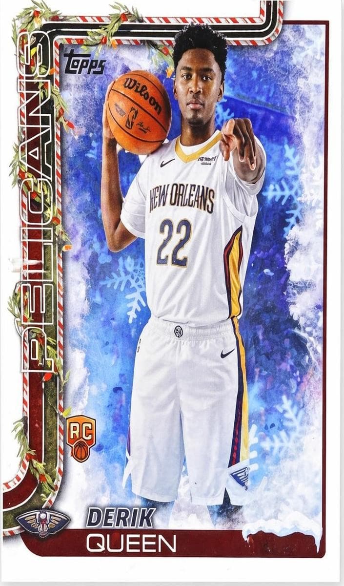 Derik Queen 2025 topps Topps Holiday