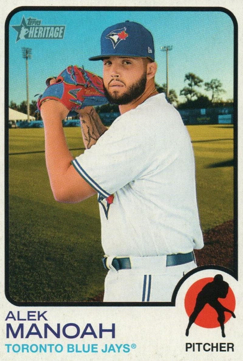 Alek Manoah 2022 topps Topps Heritage