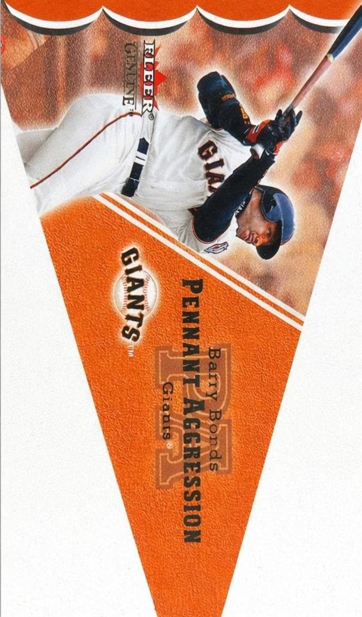 Barry Bonds 2001 fleer