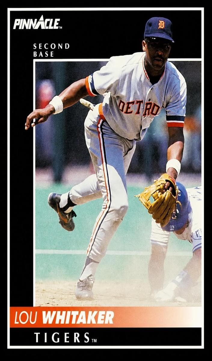 Lou Whitaker 1992 unknown Pinnacle