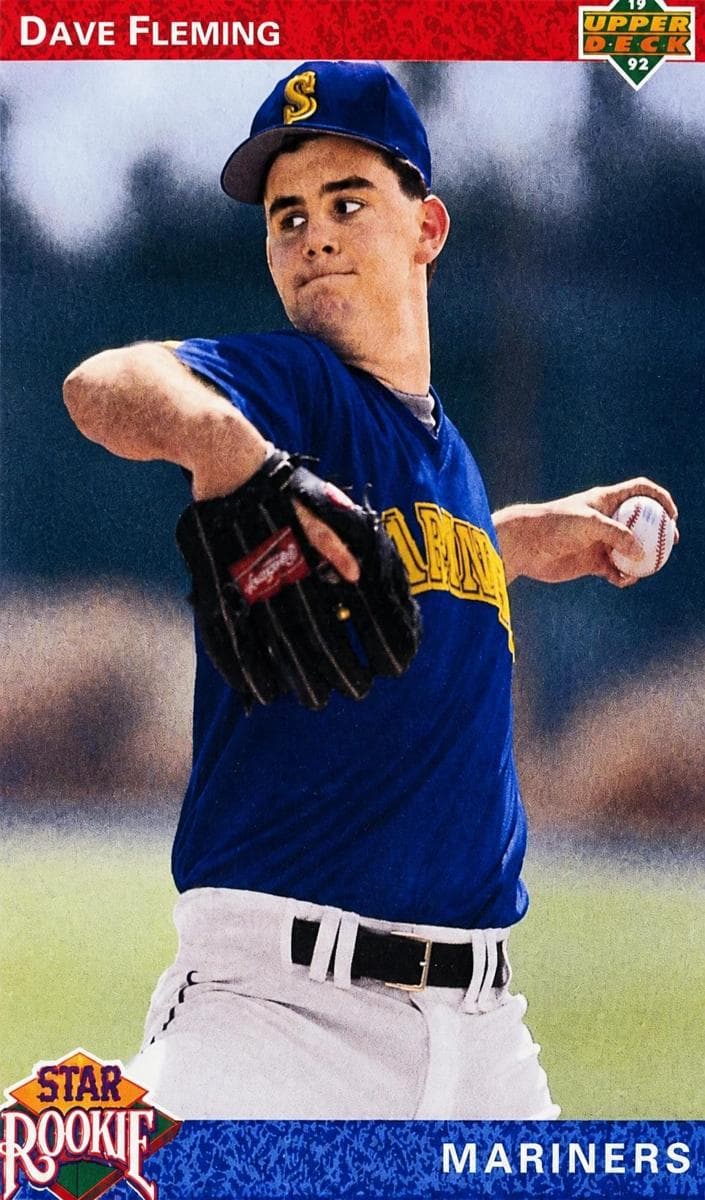 Dave Fleming 1992 upper-deck Upper Deck
