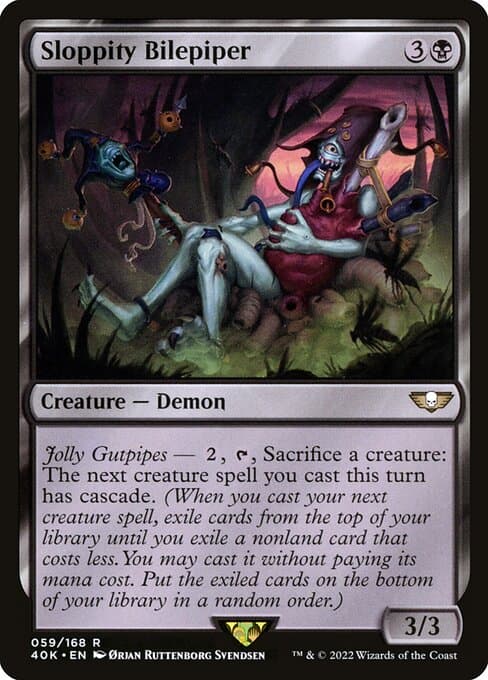 Sloppity Bilepiper 2022 Magic: The Gathering Warhammer 40,000