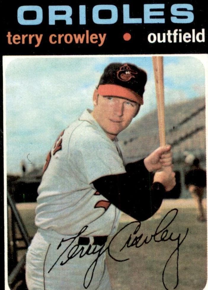 Terry Crowley 1971 topps Topps
