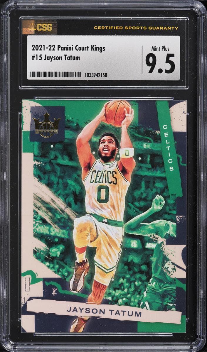 Jayson Tatum 2021 panini Panini Court Kings