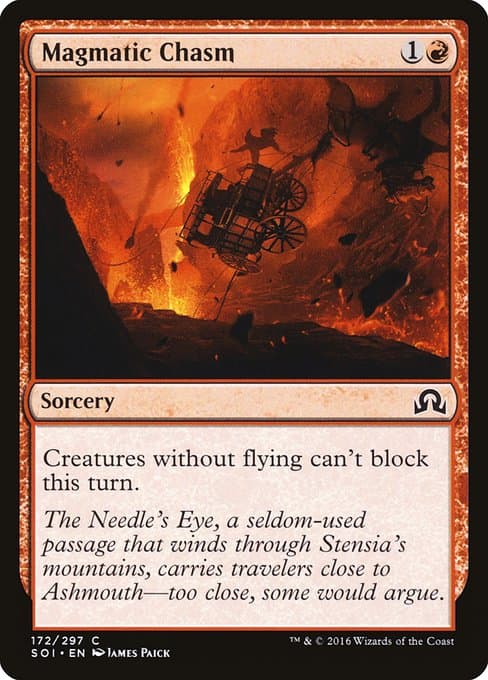 Magmatic Chasm 2015 Magic: The Gathering Dragons of Tarkir