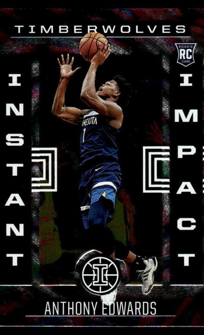Anthony Edwards 2020 panini Panini Illusions