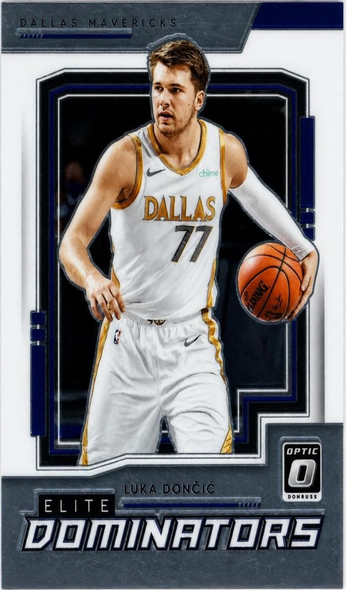 Luka Doncic 2021 panini Donruss Optic