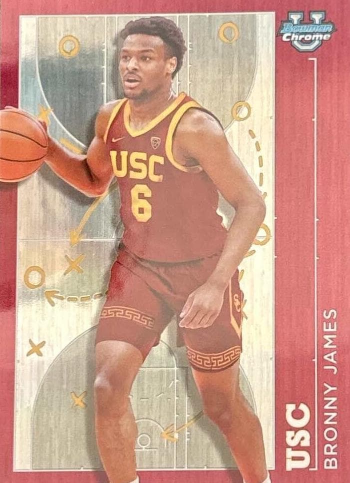 Bronny James 2023 bowman