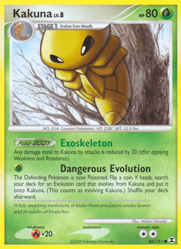 Kakuna 2009 Pokemon Rising Rivals