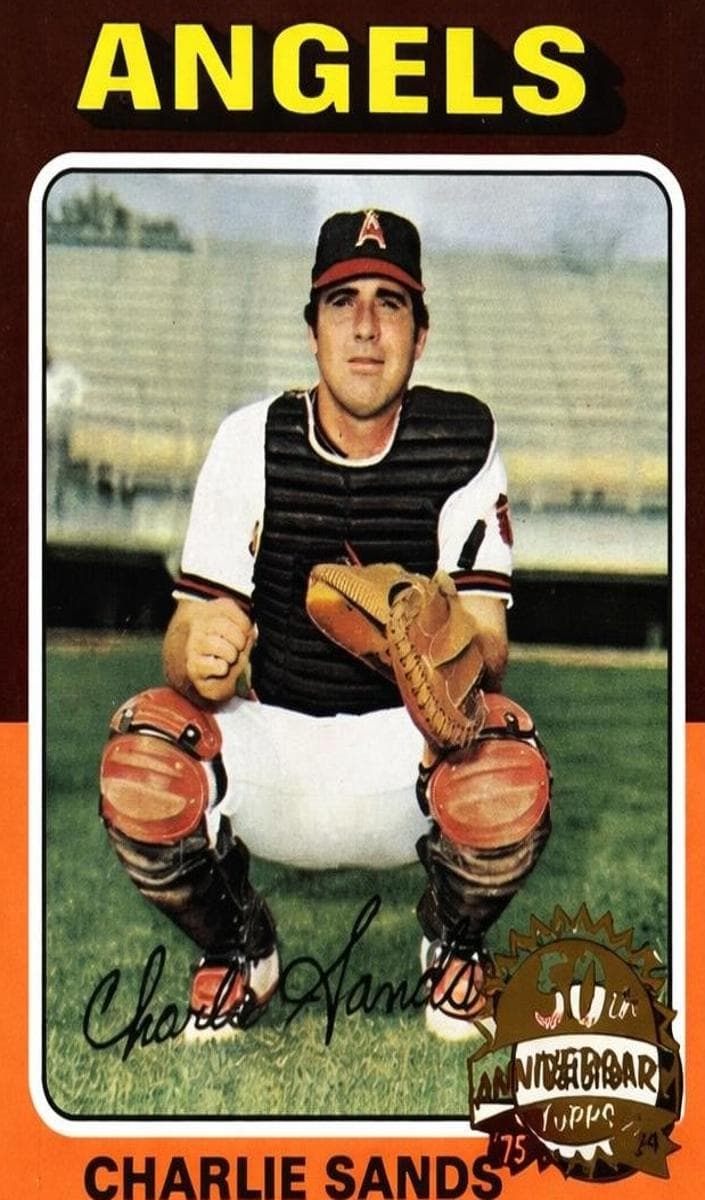 Charlie Sands 1975 topps Topps