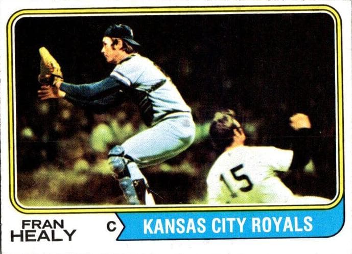 Fran Healy 1974 topps Topps