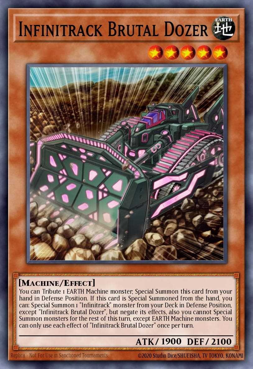 Infinitrack Brutal Dozer 2019 Yu-Gi-Oh! Chaos Impact