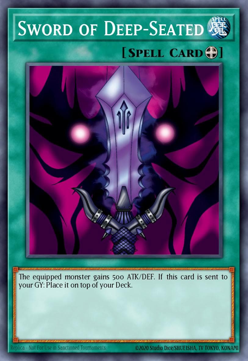 Sword of Deep-Seated 2002 Yu-Gi-Oh! Metal Raiders