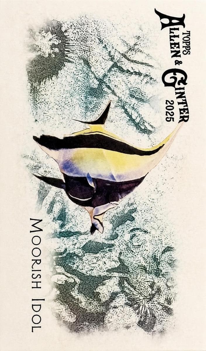 Moorish Idol 2025 topps Allen & Ginter