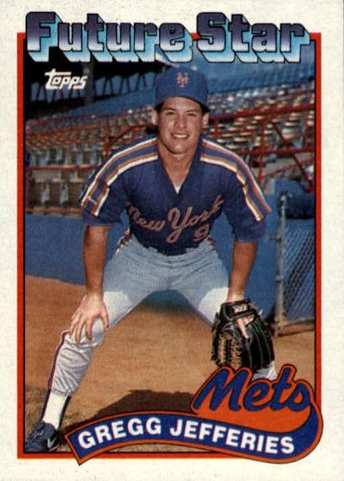 Gregg Jefferies 1989 topps