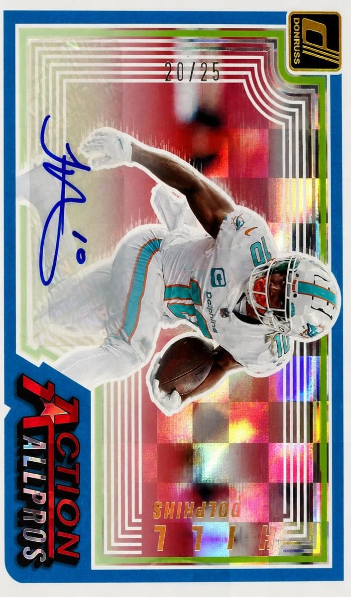 Tyreek Hill 2023 panini Panini Donruss