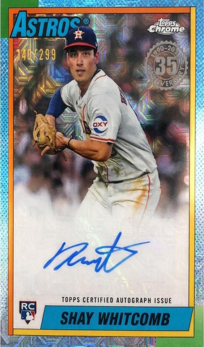 Shay Whitcomb 2025 topps Topps