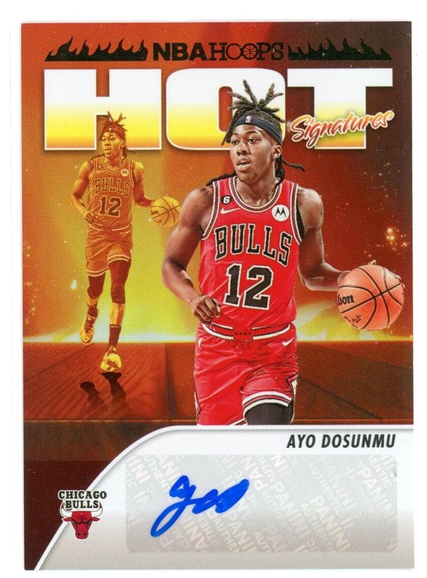 Ayo Dosunmu 2023 panini Hoops