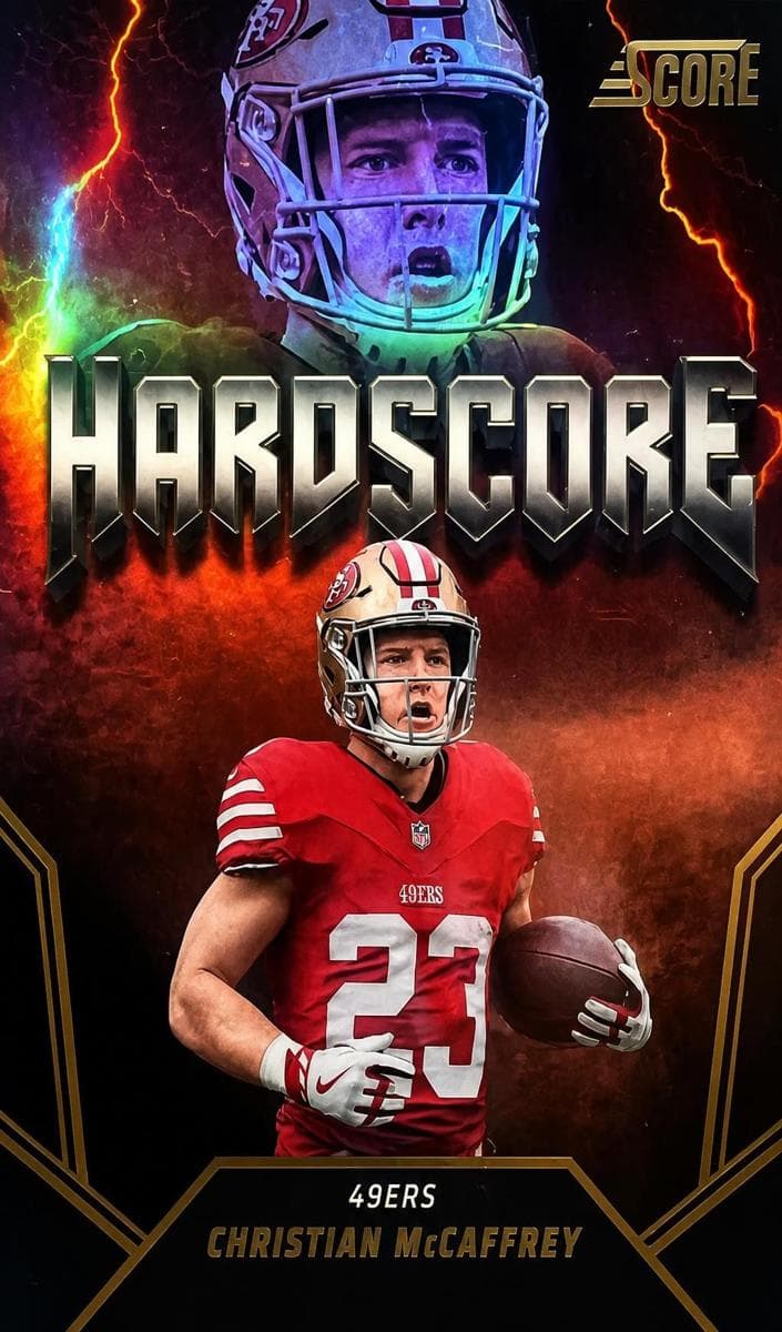 Christian McCaffrey 2024 panini Panini Score