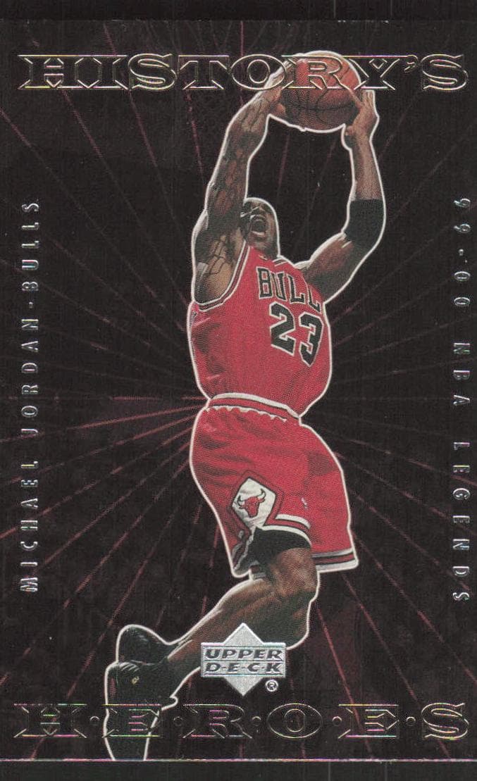 Michael Jordan 1999 upper-deck Legends