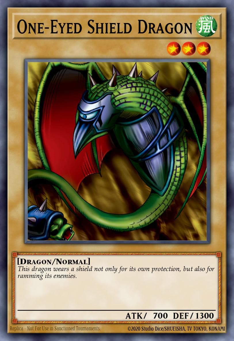 One-Eyed Shield Dragon 2002 Yu-Gi-Oh!