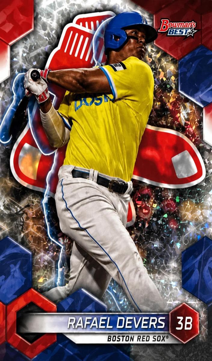 Rafael Devers 2023 bowman Bowman's Best