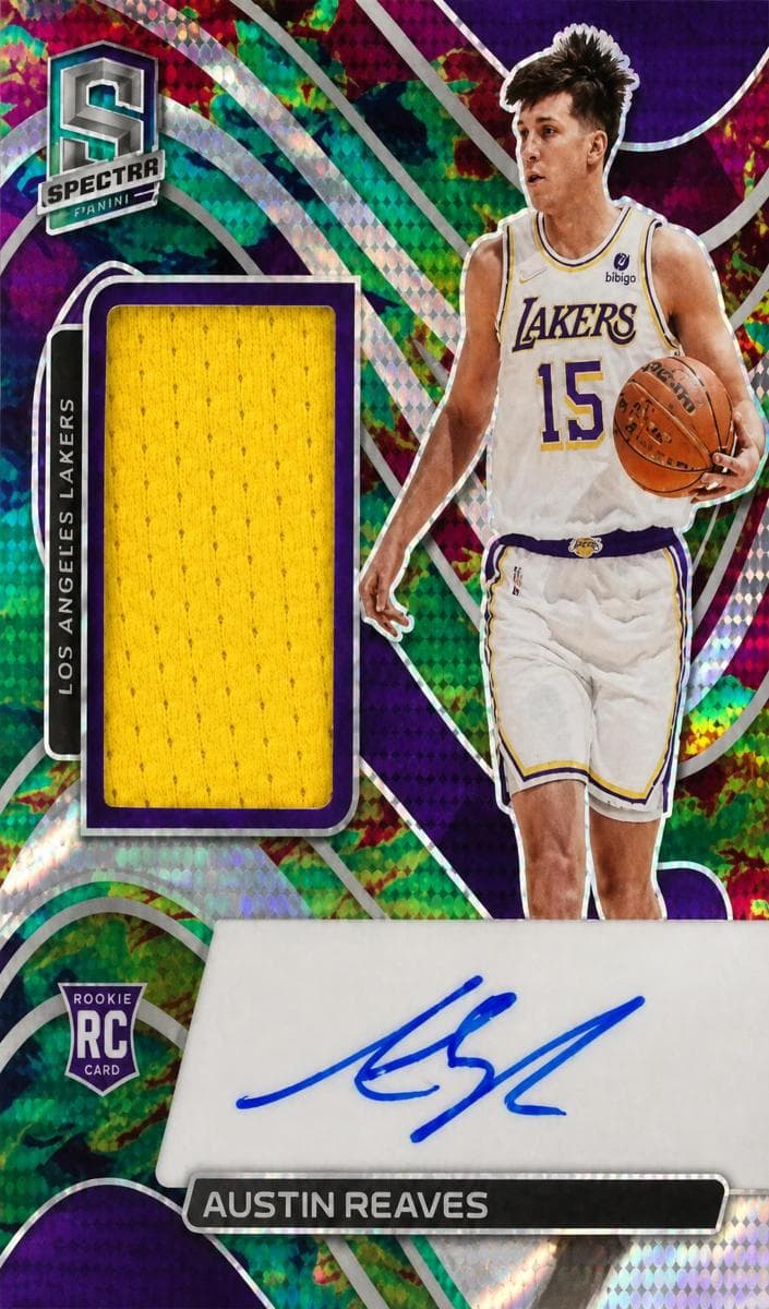 Austin Reaves 2021 panini Panini Spectra