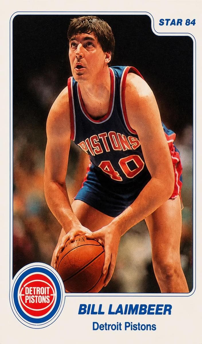 Bill Laimbeer 1983 unknown Star