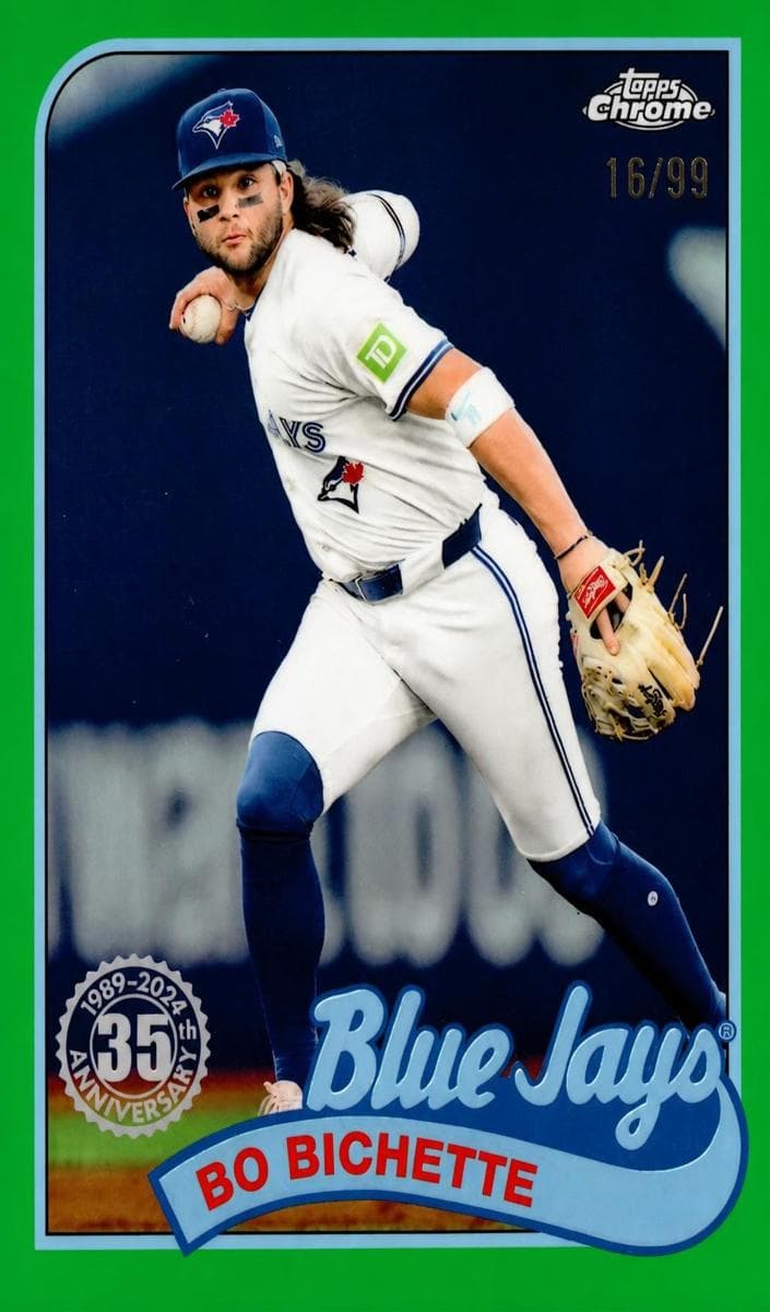 Bo Bichette 2024 topps Topps Chrome Update