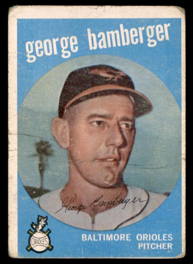 George Bamberger 1959 topps Topps