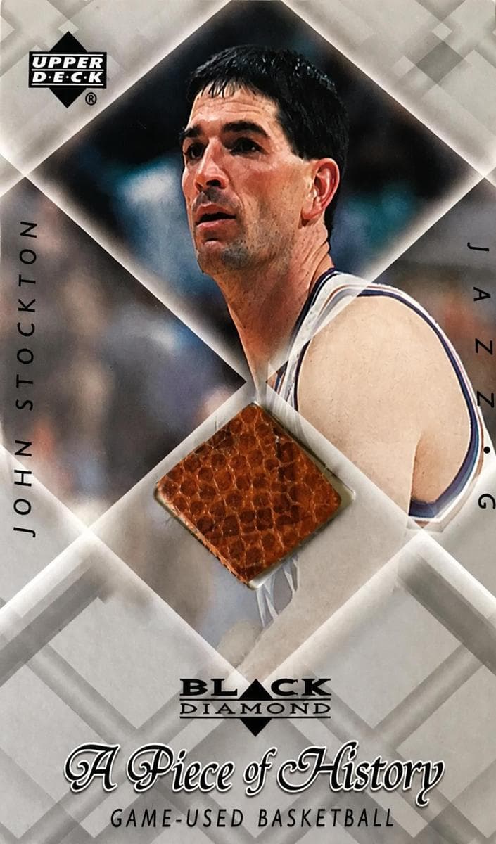 John Stockton 1999 upper-deck Black Diamond