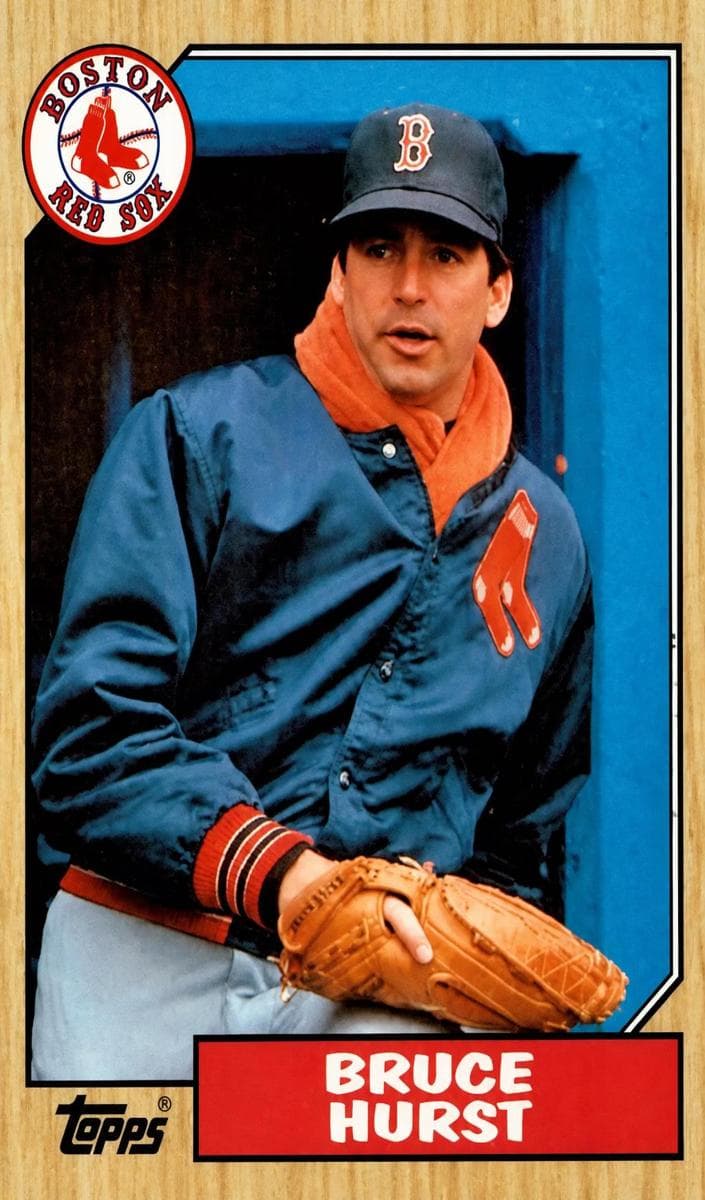 Bruce Hurst 1987 topps Topps