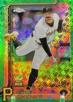Paul Skenes 2025 topps Topps Chrome Logofractor Edition