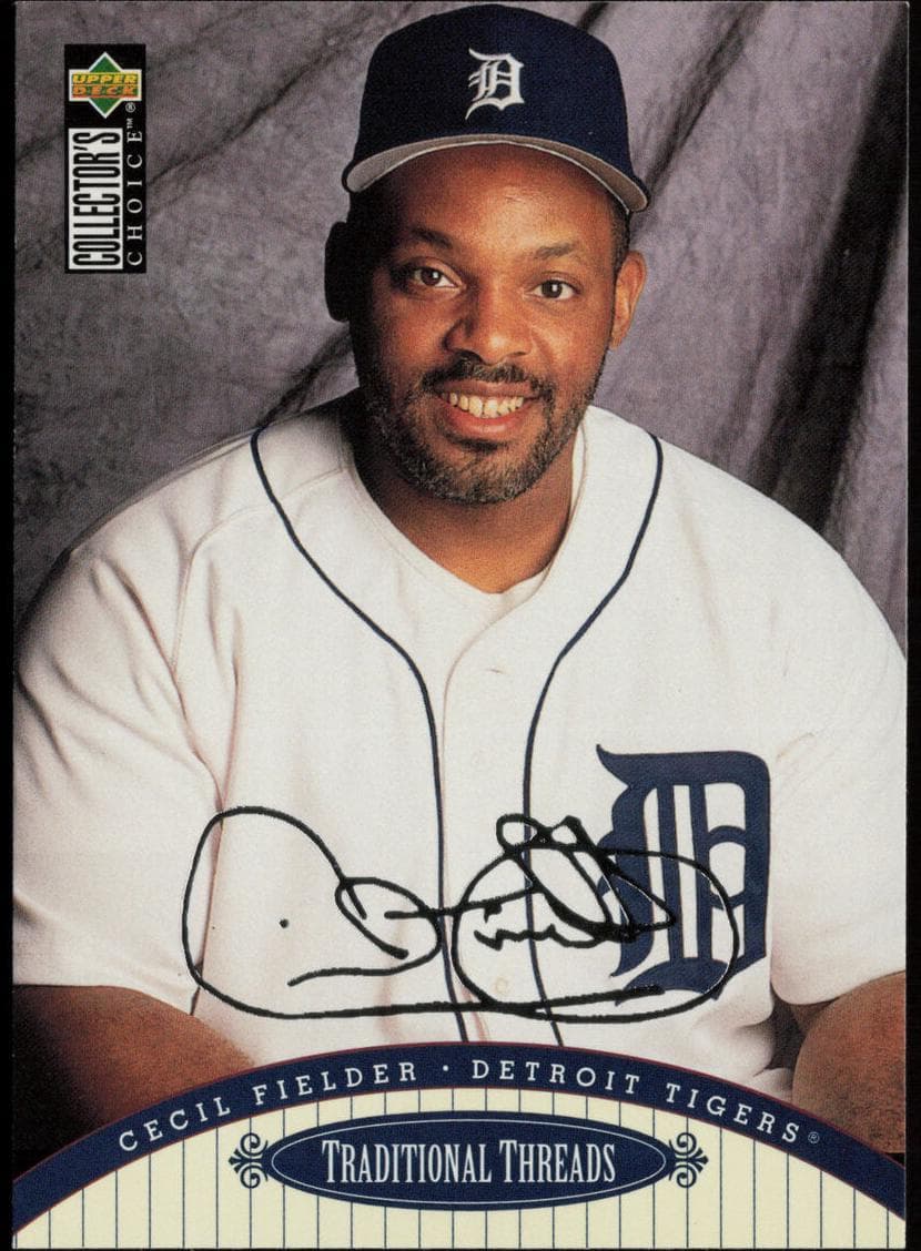 Cecil Fielder 1996 unknown Collector's Choice