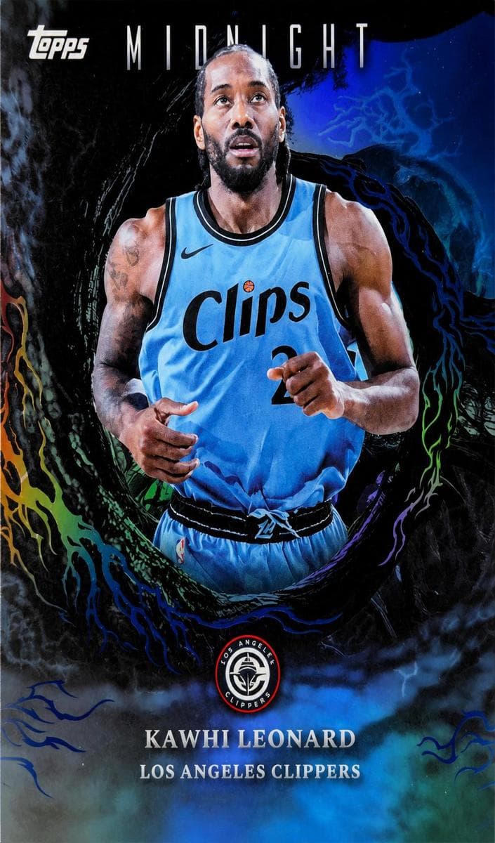 Kawhi Leonard 2025 topps Topps Midnight